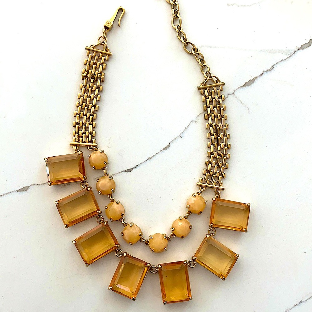 Ann Taylor Amber statement necklace